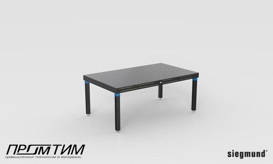 Сварочный стол Professional Extreme 8.7 2000x1200x100 с стандартными опорами 750 SIEGMUND 16 системы
