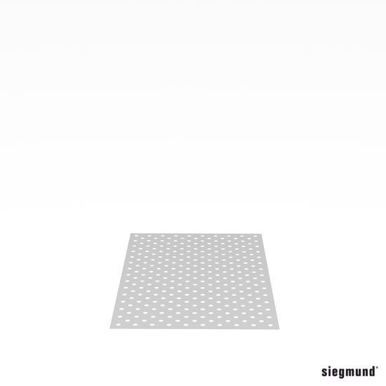 Перфорированный алюминиевый лист с диагональными отверстиями для стола 280035 для 28 системы фото