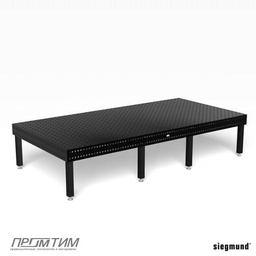 Сварочный стол Professional 750 4000x2000x200 со стандартными опорами 750 siegmund 28 система
