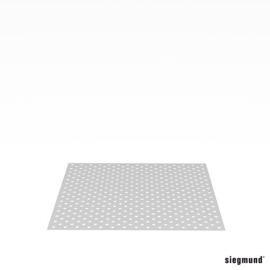 Перфорированный алюминиевый лист с диагональными отверстиями для стола 280050 для 28 системы фото