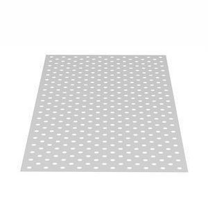 Перфорированный алюминиевый лист с диагональными отверстиями для стола 280020 для 28 системы фото