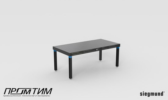 Сварочный стол Professional Extreme 8.7 2000x1000x100 с стандартными опорами 850 SIEGMUND 16 системы