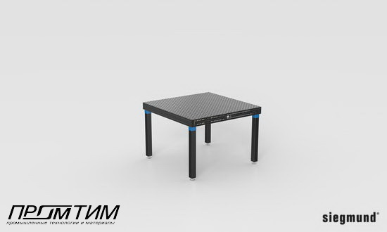Сварочный стол Professional Extreme 8.7 1200x1200x100 с стандартными опорами 850 SIEGMUND 16 системы