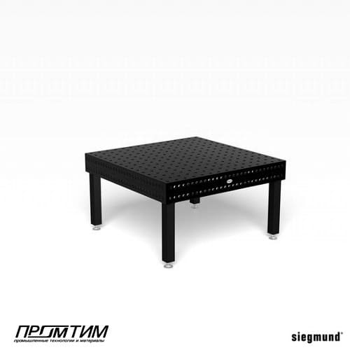 Сварочный стол Professional Extreme 8.8 1500x1500x200 с регулируемыми по высоте опорами с роликом и тормозом 550-700 siegmund 28 система
