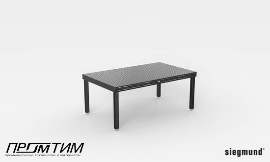 Сварочный стол Professional 750 2000x1200x100 с стандартными опорами 850 SIEGMUND 16 системы