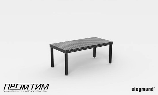 Сварочный стол Professional 750 2000x1000x100 с стандартными опорами 850 SIEGMUND 16 системы