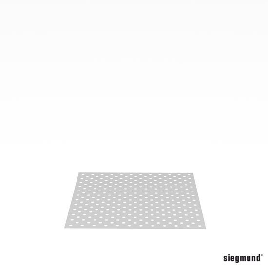 Перфорированный алюминиевый лист с диагональными отверстиями для стола 280015 для 28 системы фото