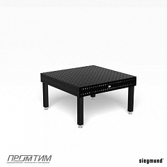 Сварочный стол Professional 750 1500x1500x200 с регулируемыми по высоте опорами с роликом и стопором 550-750 
